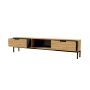 Szafka RTV-47 Drewno Lite Dąb Loft Lakier Rozmiary od 100 cm do 200 cm PREMIUM